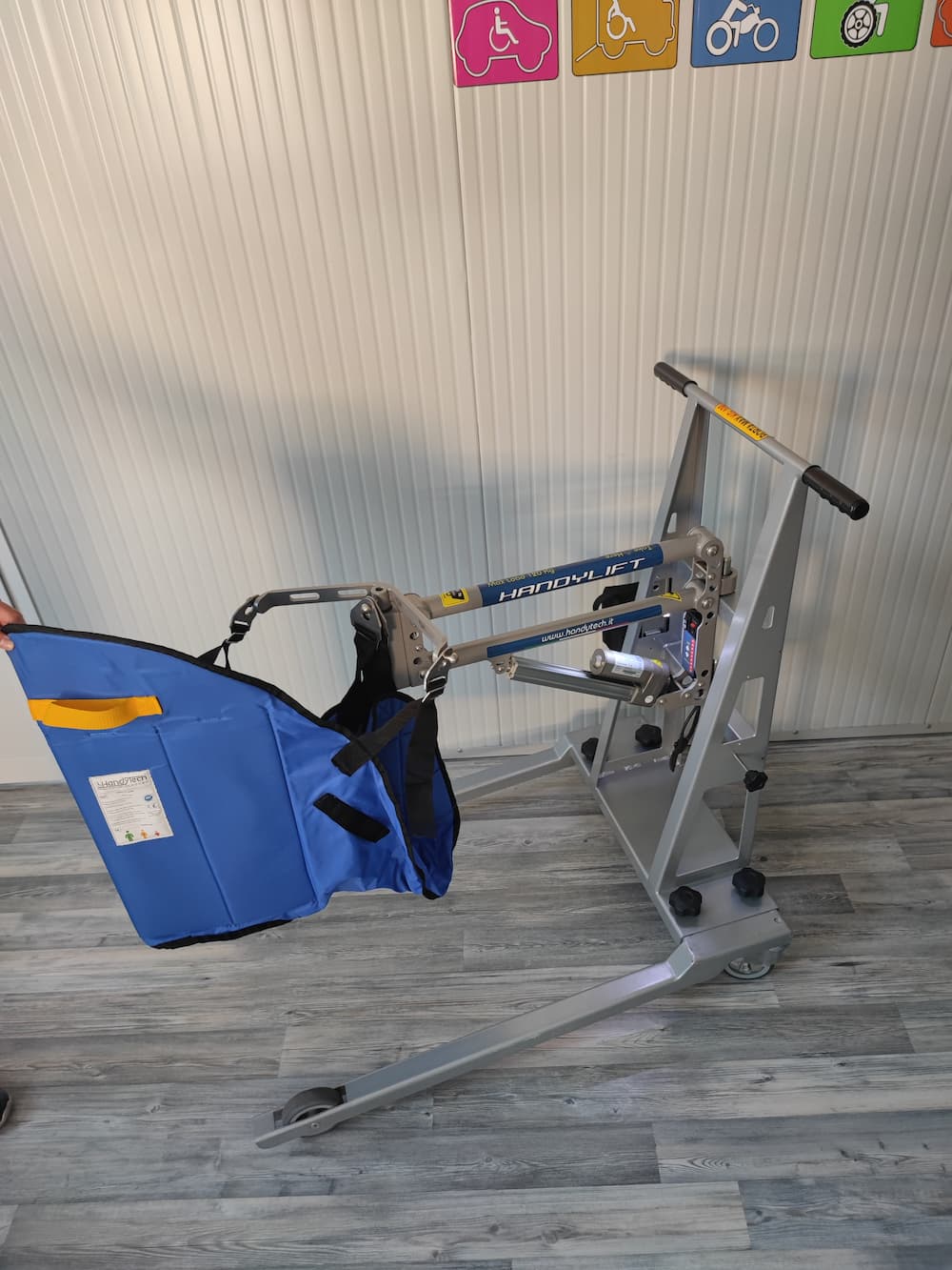 Carrello smontabile per gruetta Handylift