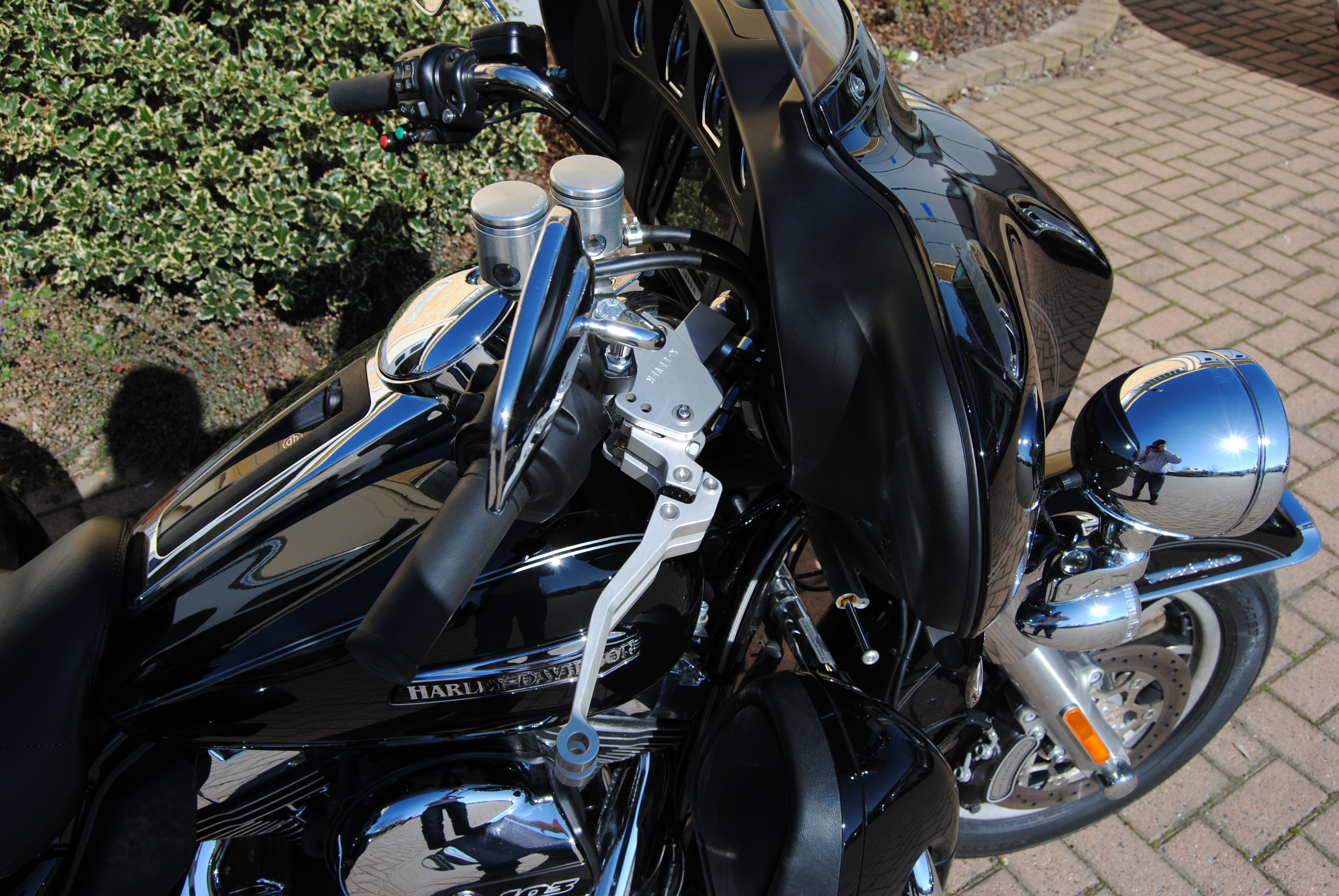 Frenata integrale a manubrio